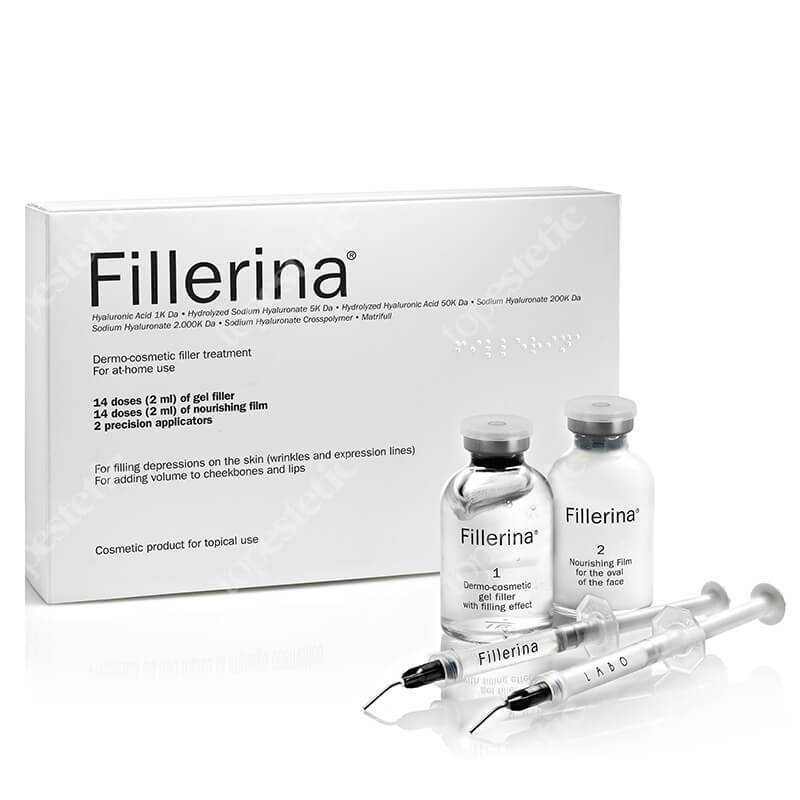 Fillerina Dermocosmetic Filler Treatment Step 2 Dermokosmetyczna kuracja wypełniająca zmarszczki - stopień 2, 2x30 ml