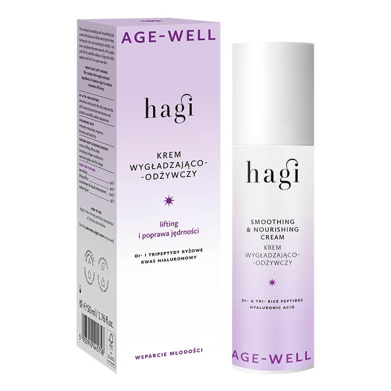 Hagi Smoothing and Nourishing Cream Wygładzająco-odżywczy krem na dzień 50 ml