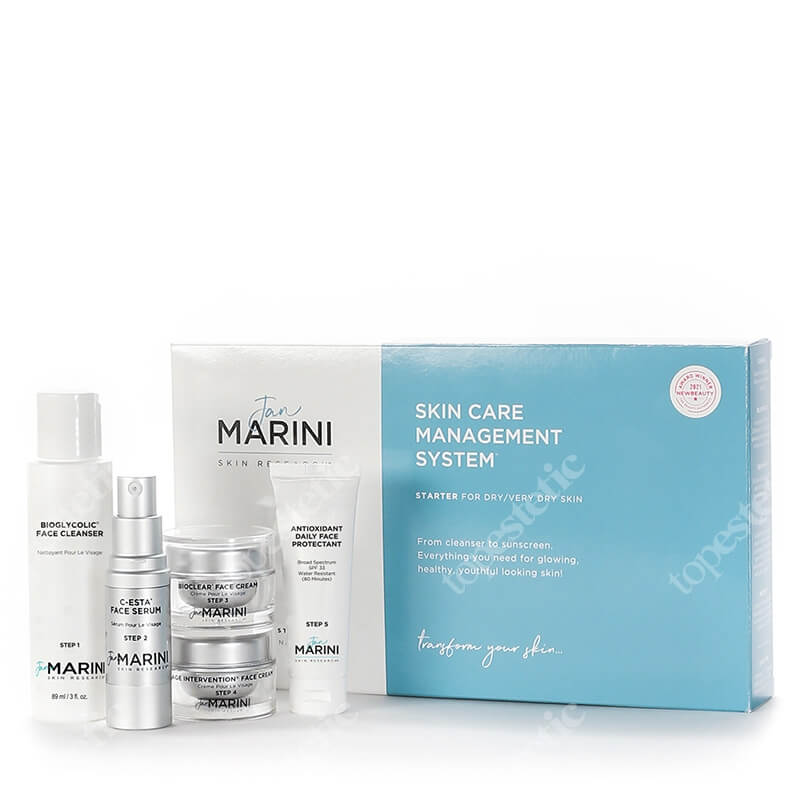 Marini SkinSolutions Skin Care Management System™ Starter ZESTAW Przeciwzmarszczkowy do skóry suchej i bardzo suchej 1 szt