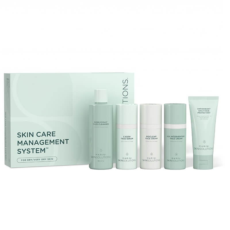 Marini SkinSolutions Skin Care Management System™ ZESTAW Przeciwzmarszczkowy dla skóry suchej i bardzo suchej 1 szt