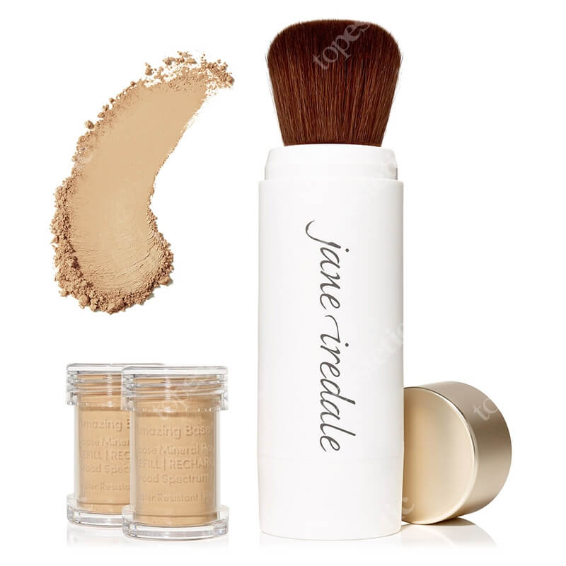 Jane Iredale Amazing Base Brush SPF 20 Sypki puder mineralny z pędzlem (kolor Satin) 5 g