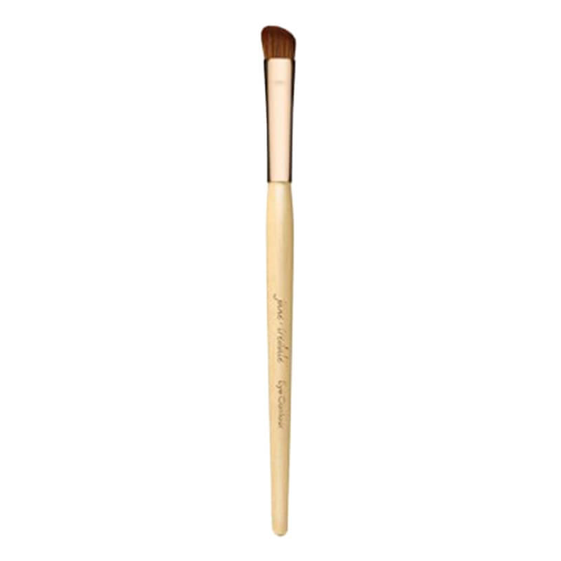 Jane Iredale Eye Contour Brush Wegański, lekko ścięty pędzel do nakładania i blendowania cieni 1 szt