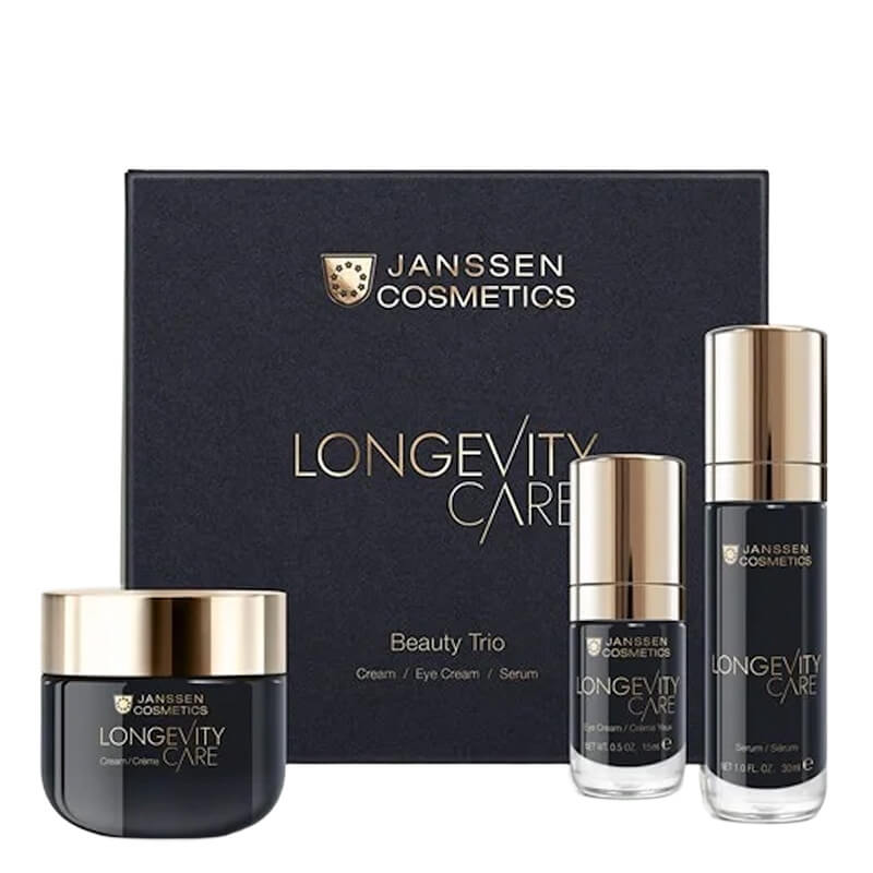 Janssen Cosmetics Beauty Trio ZESTAW Serum 30 ml + Krem 24-godzinny 50 ml + Krem na okolicę oczu 15 ml