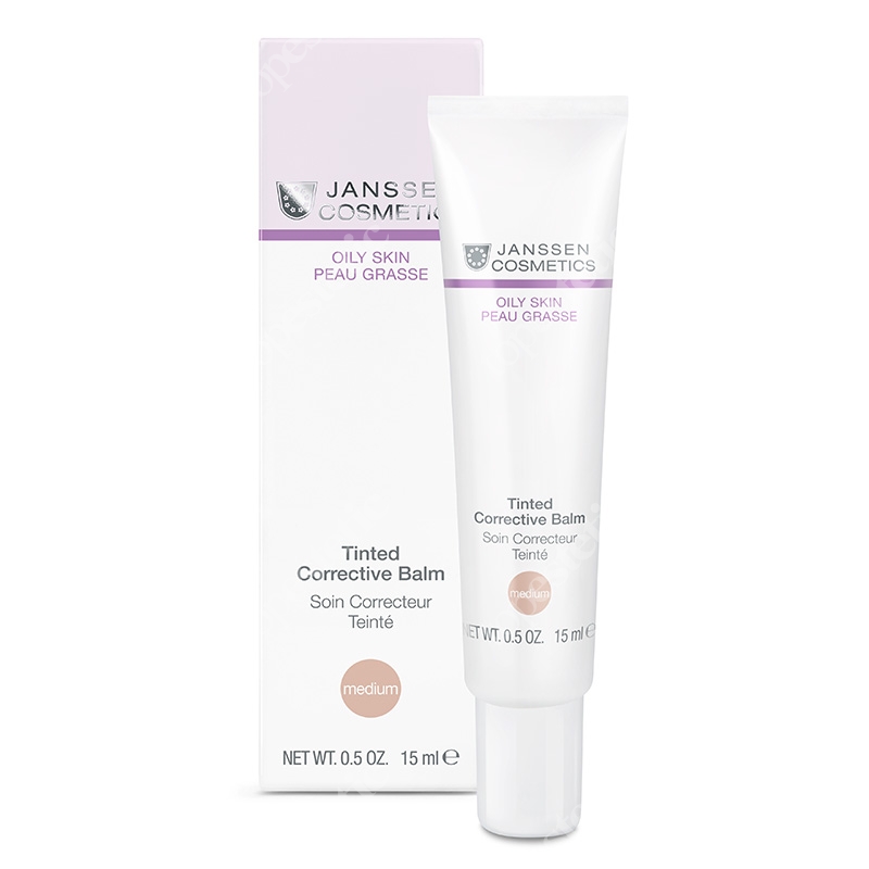 Janssen Cosmetics Tinted Corrective Balm Medium Pielęgnacyjny krem korygujący z kolorantem (Light) 15 ml