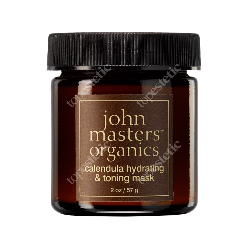 John Masters Organics Calendula Hydrating &amp; Toning Mask Nawilżająco - tonizująca maseczka do twarzy z nagietkiem 57 g