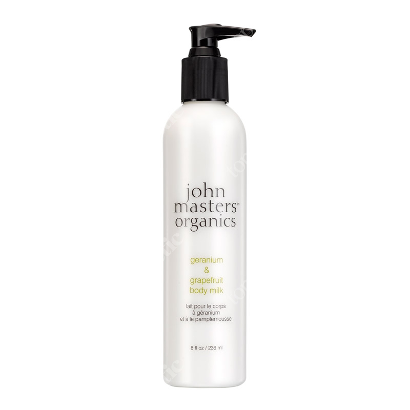 John Masters Organics Geranium &amp; Grapefruit Body Milk Geranium i grejpfrut - mleczko do ciała 236 ml