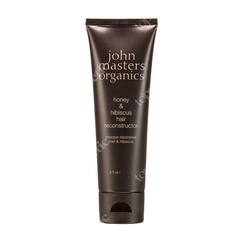 John Masters Organics Honey &amp; Hibiscus Hair Reconstructor Miód &amp; Hibiskus – silnie regenerująca odżywka do włosów 473 ml
