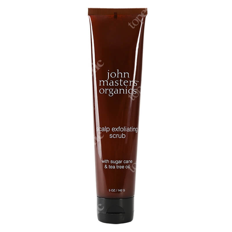 John Masters Organics Scalp Exfoliating Scrub with Sugar Cane &amp; Tea Tree Oil Peeling złuszczający do skóry głowy z trzciną cukrową i olejkiem z drzewa herbacianego 142 g