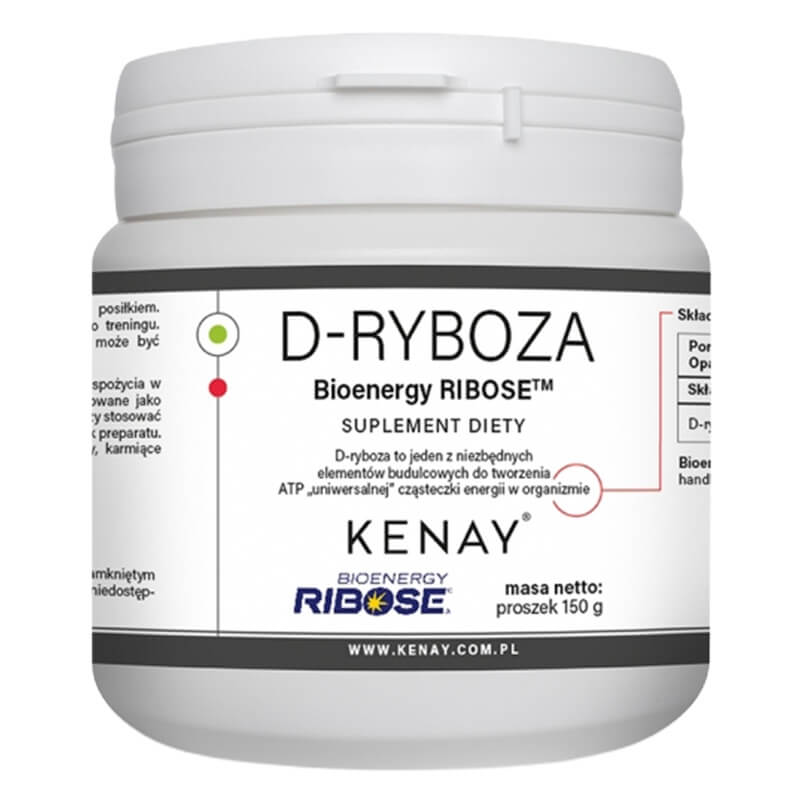 Kenay D-Ryboza Bioenergy Ribose Suplement diety 150 g