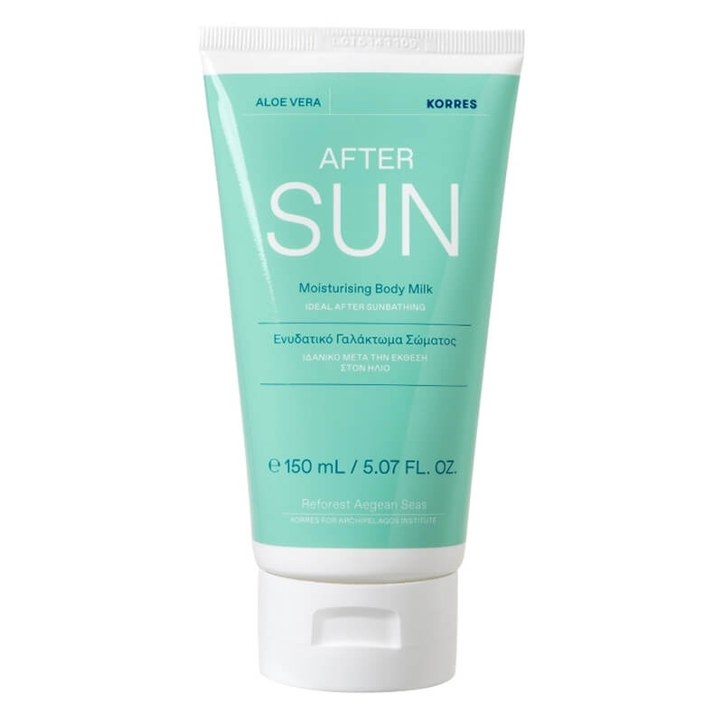 Korres After Sun Moisturizing Body Milk Nawilżające mleczko do ciała z aloesem 150 ml
