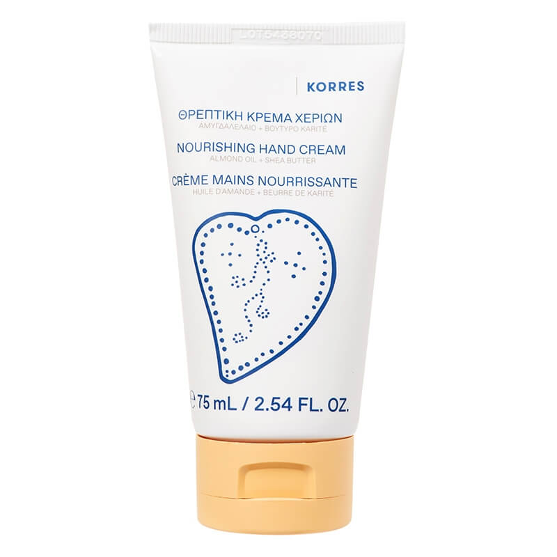 Korres Hand Cream Almond Oil and Shea Butter Krem odżywczy do rąk z masłem Shea 75 ml