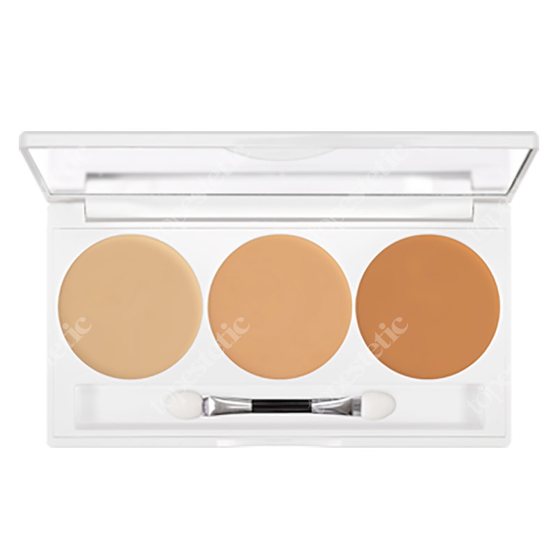 Kryolan Dermacolor Camouflage Creme Paleta 3 kol. kamuflaży (kolor DC1) 10 g