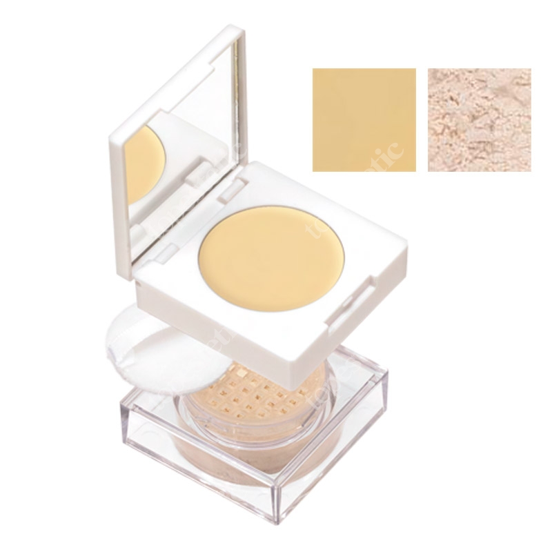 Kryolan Dermacolor Twin Set Zestaw kamuflaż 2,5 g + puder 5 g (kolor D1 &amp; P11)