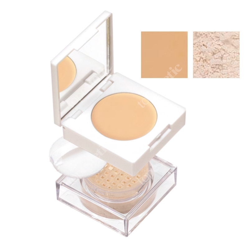 Kryolan Dermacolor Twin Set Zestaw kamuflaż 2,5 g + puder 5 g (kolor D62 &amp; P11)