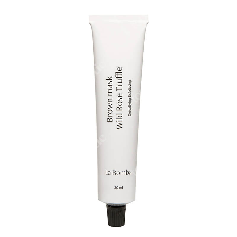 La Bomba Brown Mask Wild Rose Truffle Maseczka peelingująca do każdego rodzaju cery 80 ml