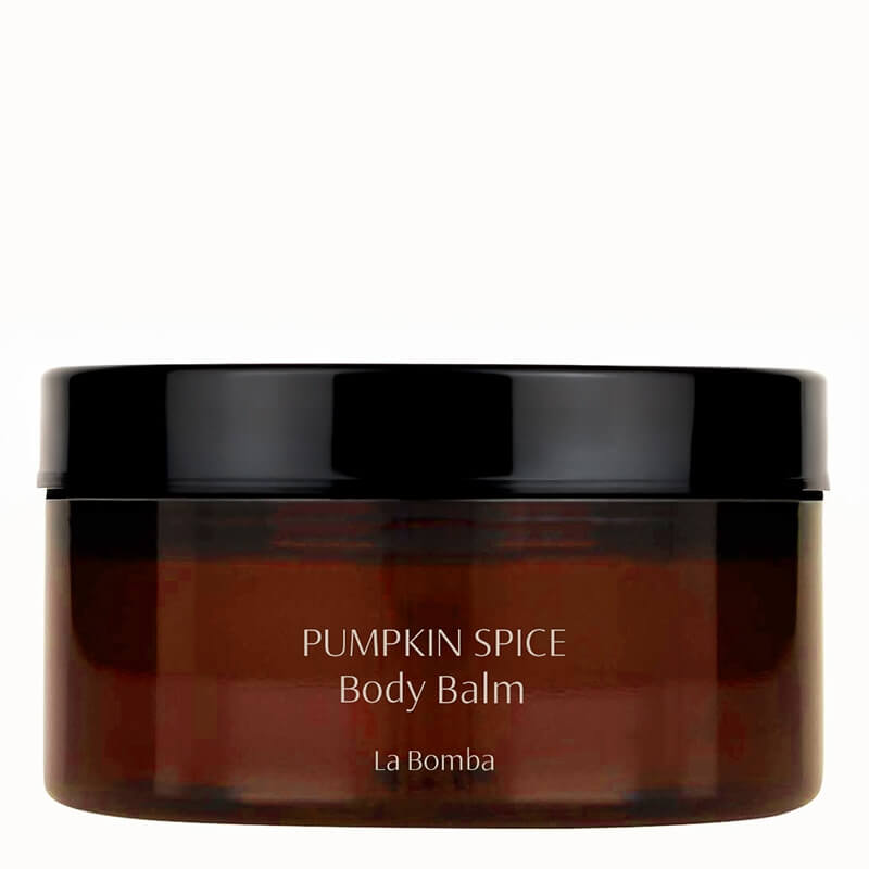 La Bomba Pumpkin Spice Body Balm Odżywcze masło do ciała z masłem pomarańczowym i waniliowym, olejem z dyni oraz witaminami C i E 160 g