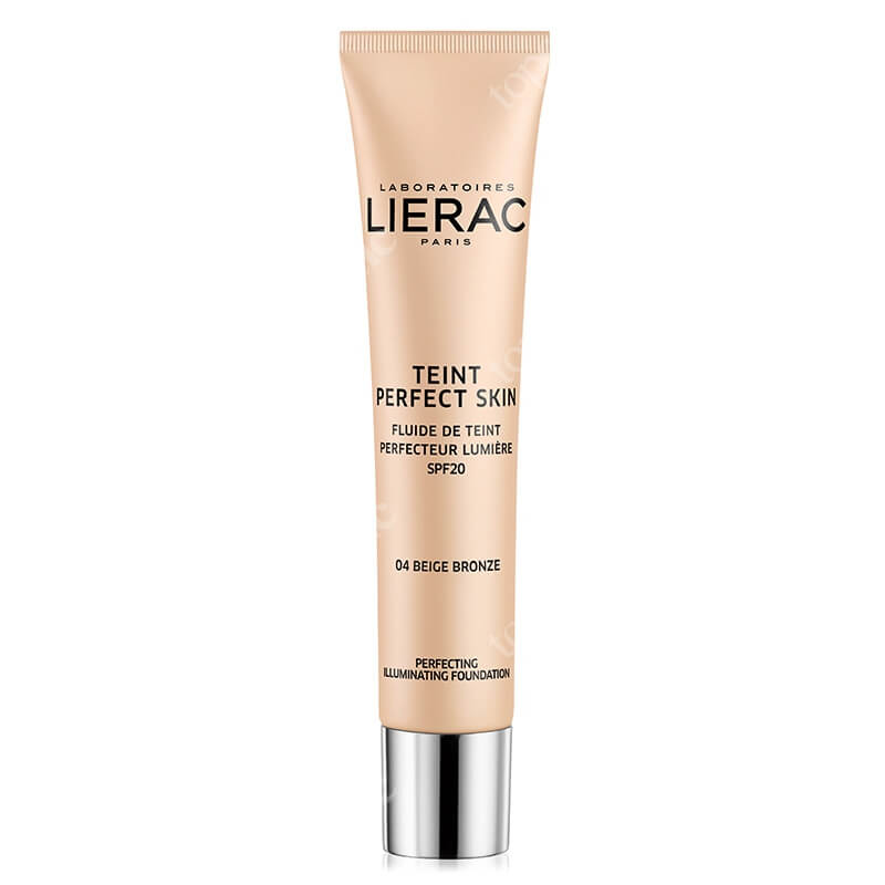 Lierac Teint Perfect Skin Udoskonalający podkład rozświetlający 04 ciemny beż 30 ml