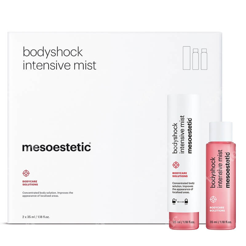Mesoestetic Intensive Mist Dwufazowy preparat redukujący tkankę tłuszczową i cellulit 2 x 35 ml
