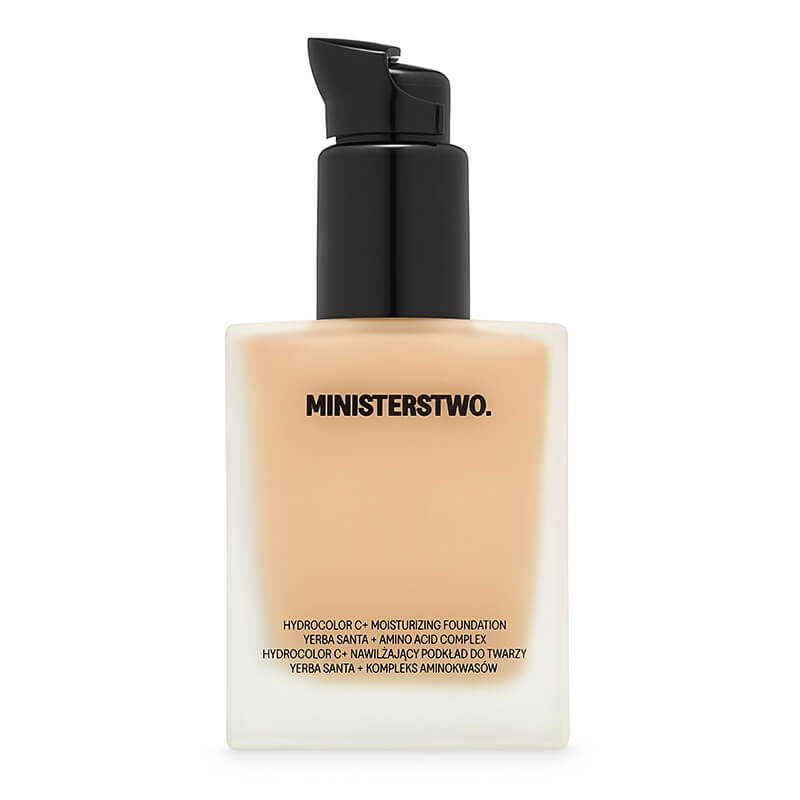 Ministerstwo Dobrego Mydła Hydrocolor C+ Moisturizing Foundation Nawilżający podkład do twarzy (kolor 50 Pumpkin Spice Cookie) 30 ml