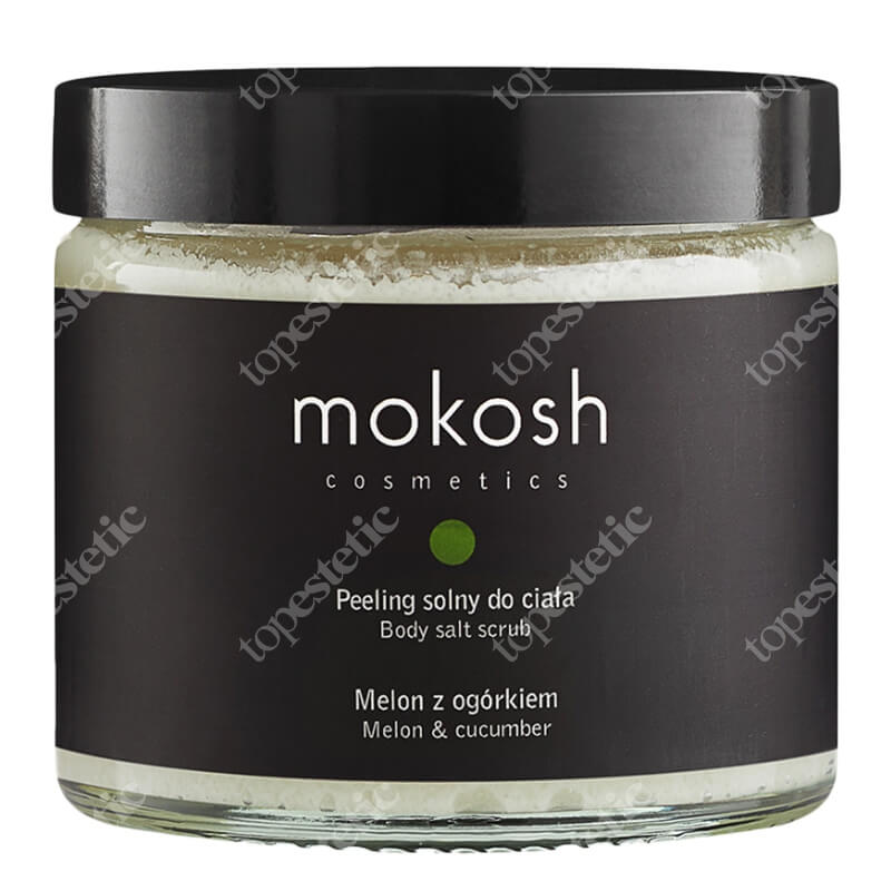 Mokosh Body Salt Scrub Melon &amp; Cucumber Peeling solny do ciała - Melon z ogórkiem 300 g