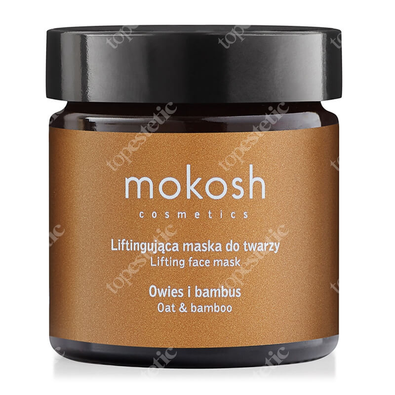 Mokosh Lifting Face Mask Oat &amp; Bamboo Liftingująca maska do twarzy - Owies i bambus 60 ml