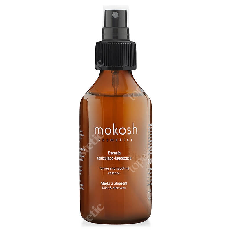 Mokosh Toning &amp; Soothing Essence Mint &amp; Aloe Vera Esencja łagodząco-tonizująca - Mięta z aloesem 100 ml