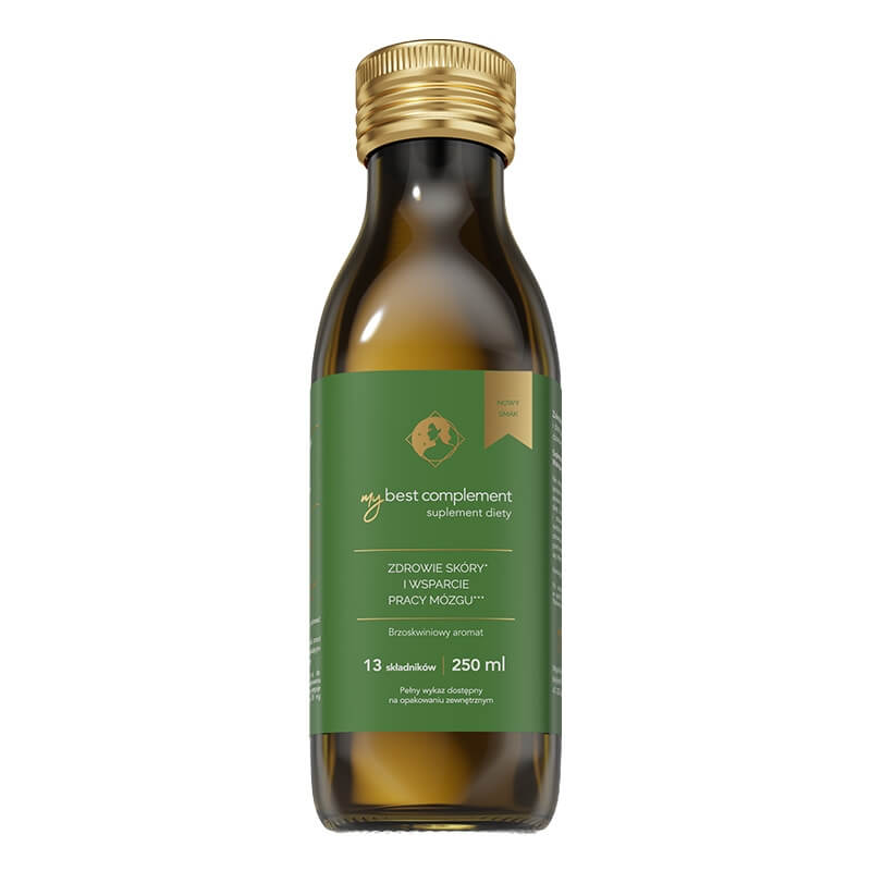 MyBestPharm MyBestComplement Suplement diety - smak brzoskwiniowy 250 ml