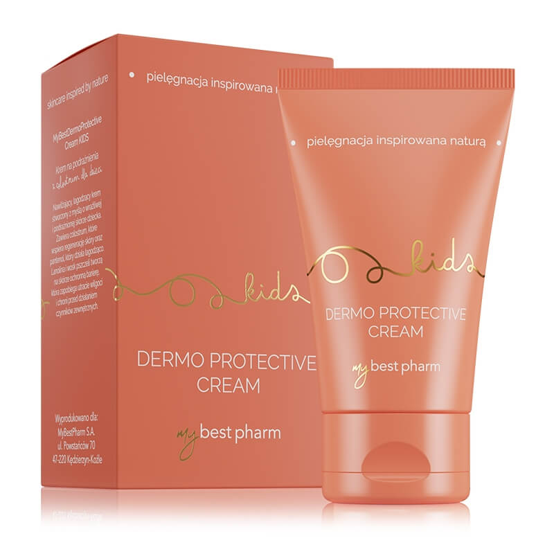 MyBestPharm MyBestDermo ProtectiveCream KIDS Ochrona, ukojenie i regeneracja wrażliwej skóry 30 ml