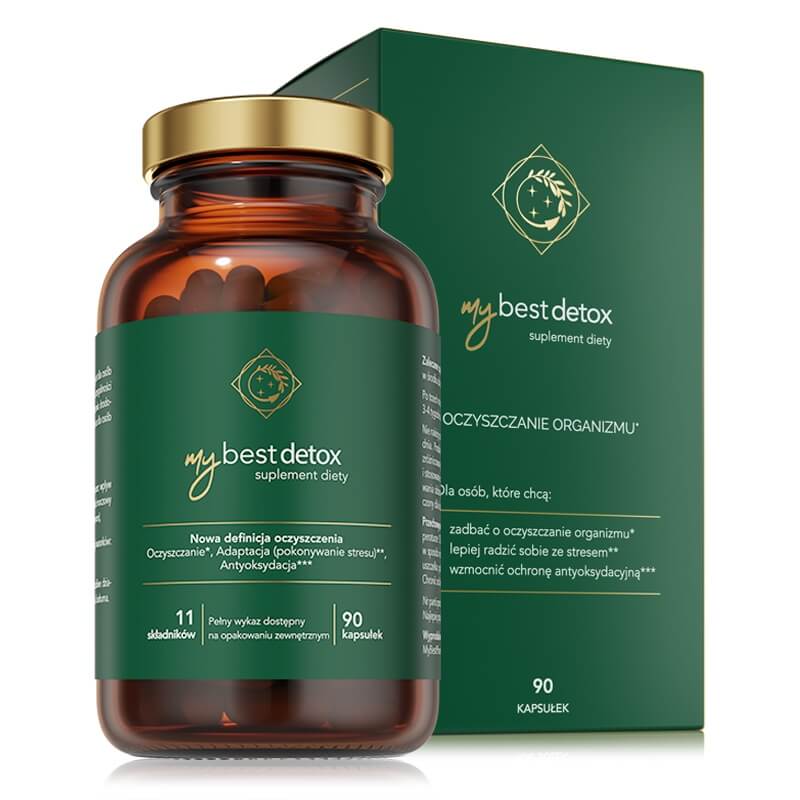MyBestPharm MyBestDetox Suplement diety 90 kaps