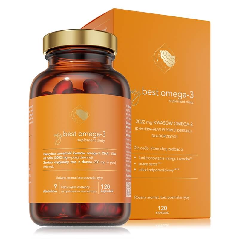 MyBestPharm MyBestOmega-3 Suplement diety 120 kaps