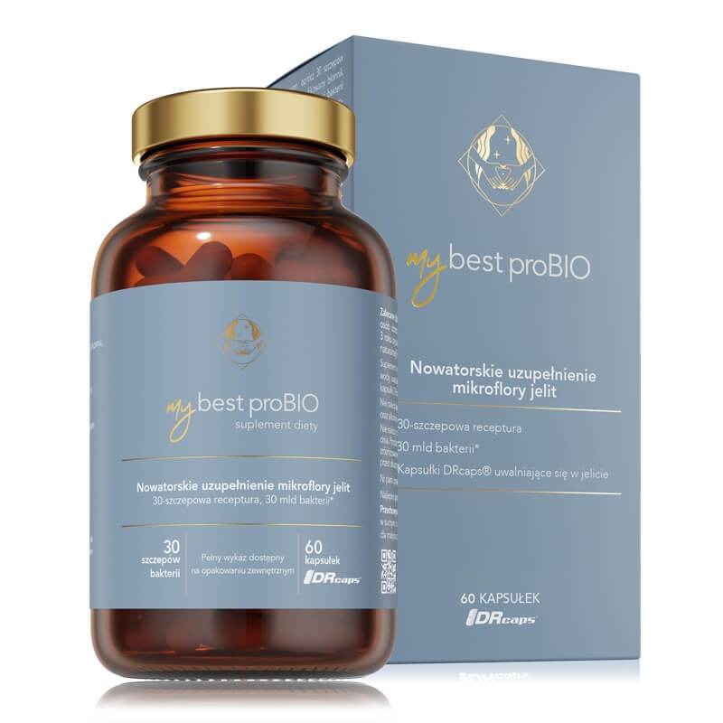 MyBestPharm MyBestProBIO Suplement diety 60 kaps