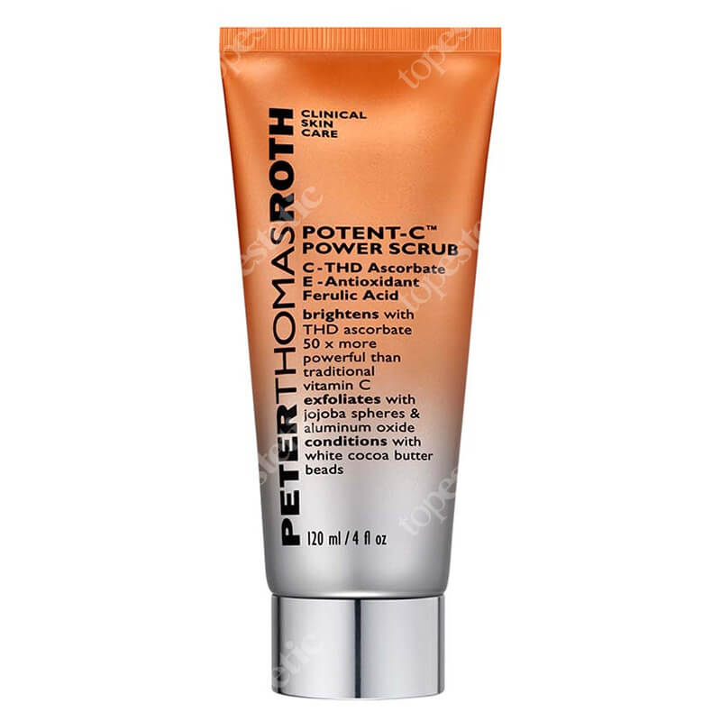 Peter Thomas Roth Potent C Power Scrub Odnawiający i energetyzujący peeling do twarzy 120 ml