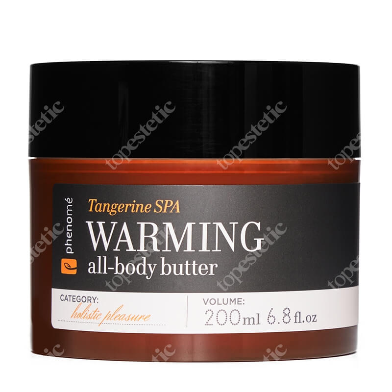 Phenome Warming All Body Butter Masło do ciała z imbirem i olejkiem z mandarynki 200 ml