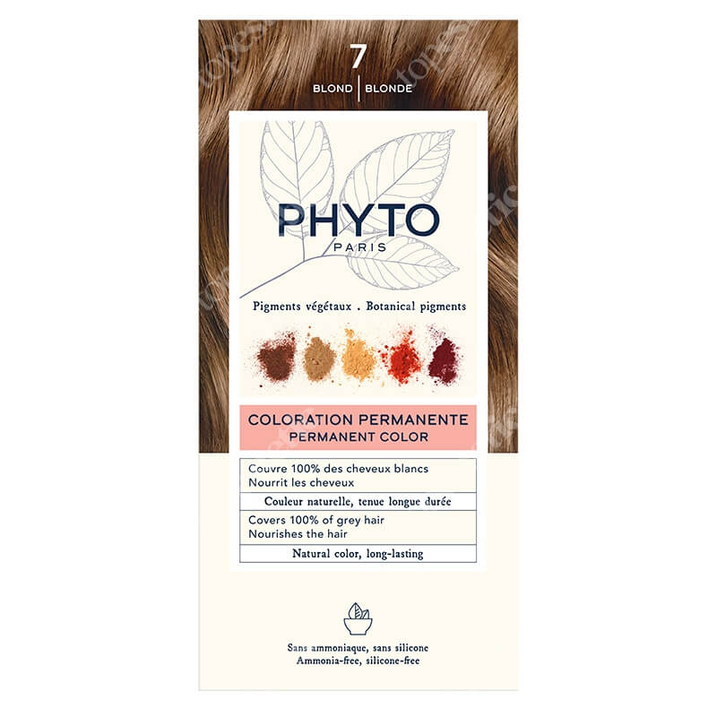Phyto Hair Dye Farba do włosów - blond (kolor 7 Blond) 1 szt