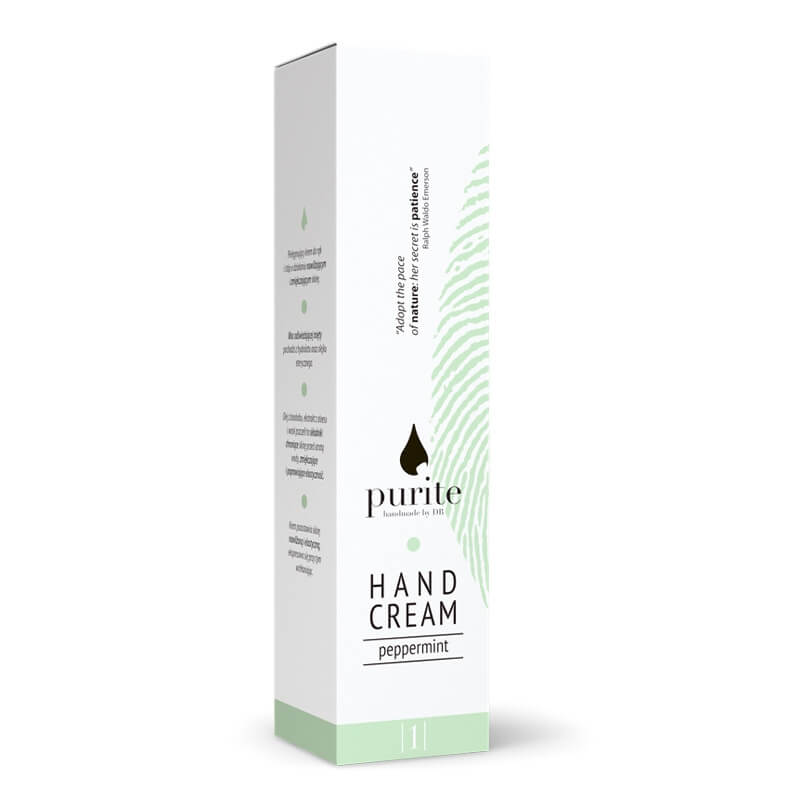 Purite Hand Cream - Peppermint Krem do rąk - mięta 50 g