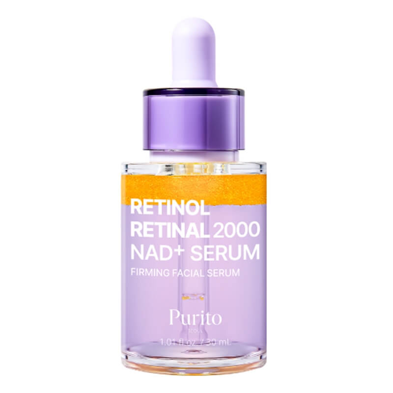 Purito Seoul Retinol Retinal 2000 NAD+ Serum Ujędrniające serum do twarzy z retinolem i retinalem 30 ml
