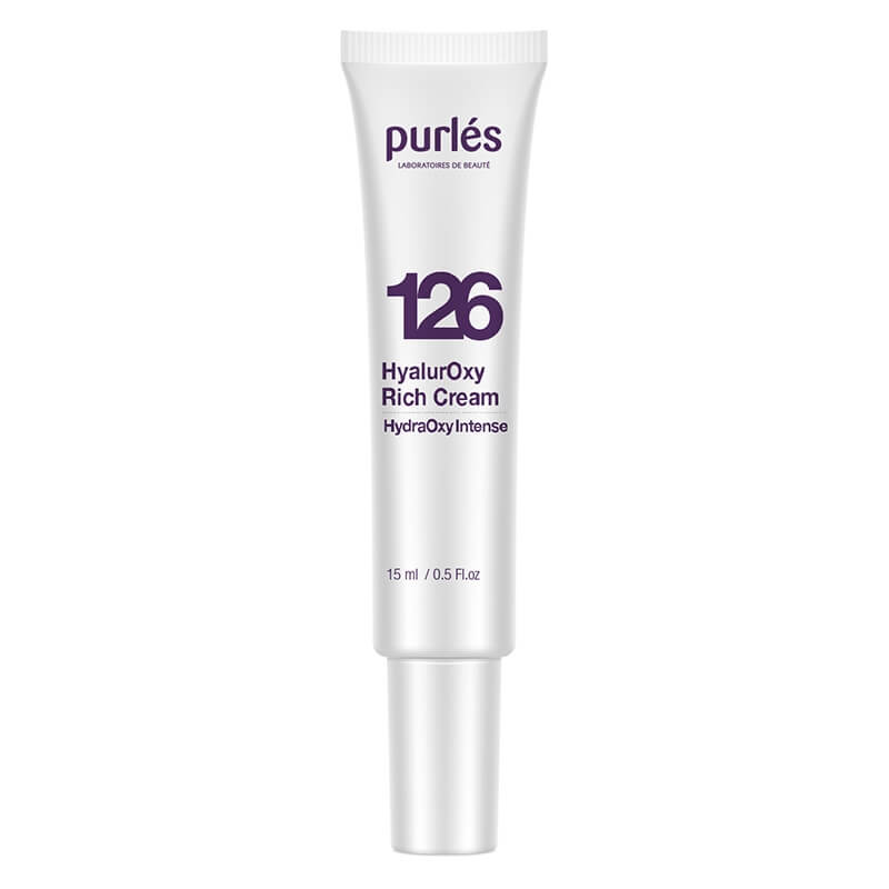 Purles 126 HyalurOxy Rich Cream Travel Bogaty krem hyalurOxy 15 ml