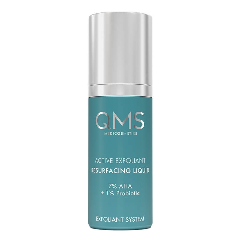 QMS 7% AHA Active Exfoliant Resurfacing Liquid Peeling kwasowy z 7% AHA i probiotykami 30 ml