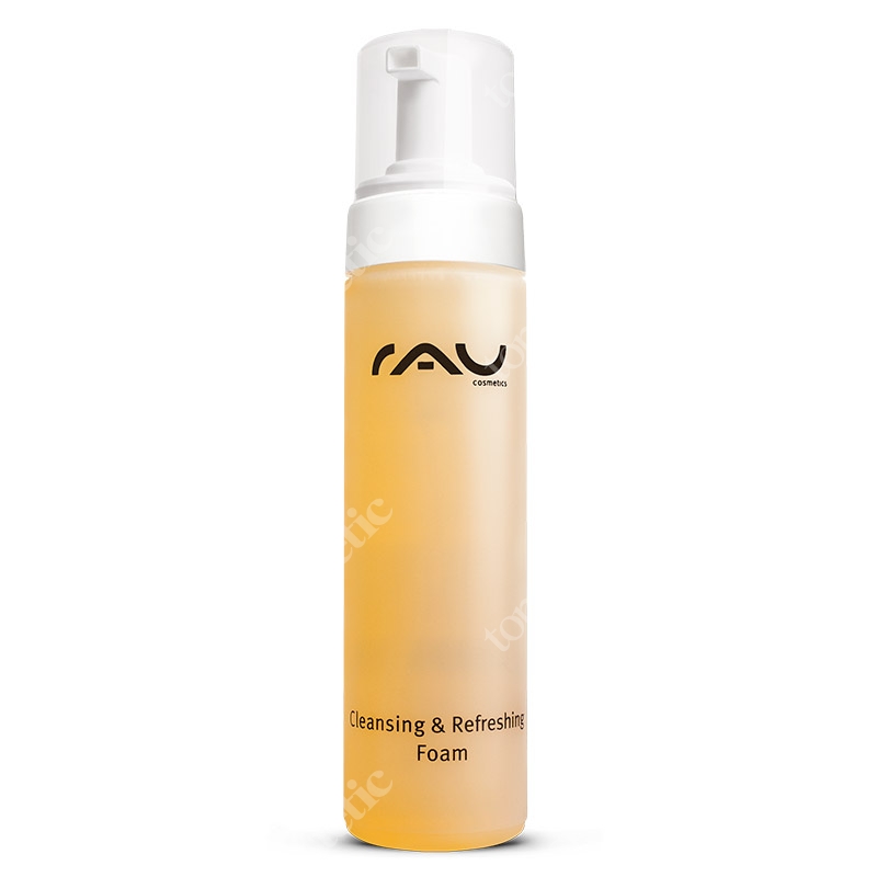 RAU Cosmetics Cleansing &amp; Refreshing Foam Oczyszczająca pianka do demakijażu o zapachu pomarańczy 200 ml