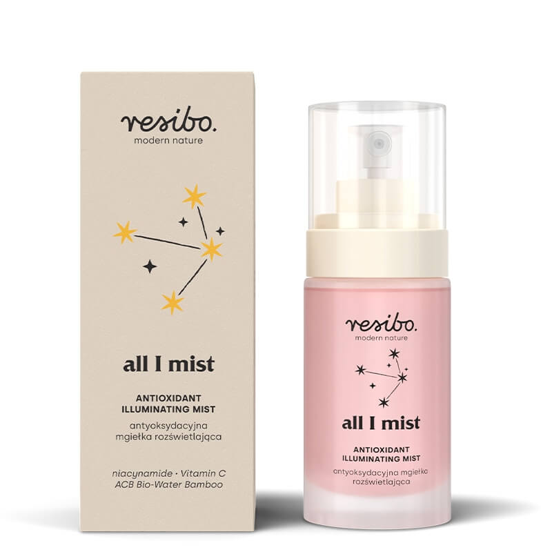 Resibo All I Mist Antyoksydacyjna mgiełka rozświetlająca 30 ml