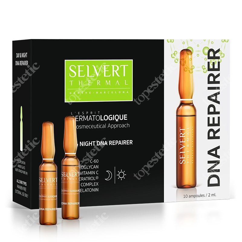 Selvert Thermal Day &amp; Night Dna Repairer Naprawa DNA komórek w dzień i nocą (ampułki) 10x2 ml