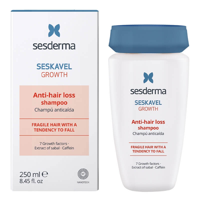 Sesderma Seskavel Anti-Hair Loss Shampoo Szampon przeciw wypadaniu włosów 250 ml