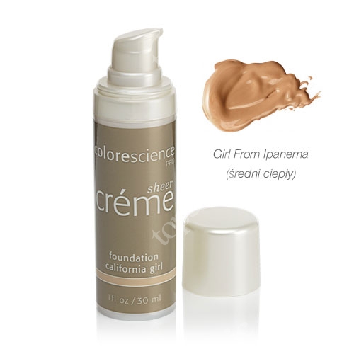 Colorescience Sheer Creme Foundation Minerały w kremie BB - kolor Girl From Ipanema (średni ciepły) 30 ml