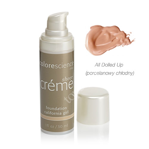 Colorescience Sheer Creme Foundation Minerały w kremie BB - kolor All Dolled Up (porcelanowy chłodny) 30 ml