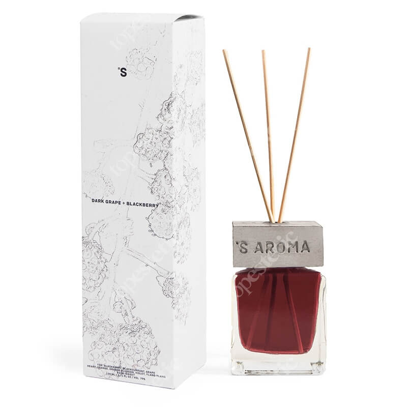 Sisters Aroma Diffuser Dark Grape And Blackberry Dyfuzor zapachowy - Czarne winogrona i jeżyny 100 ml