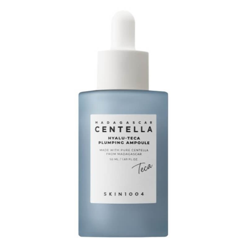 Skin1004 Madagascar Centella Hyalu-Teca Plumping Ampoule Nawilżająco-ujędrniające serum z kompleksem Hyalu-Teca 50 ml