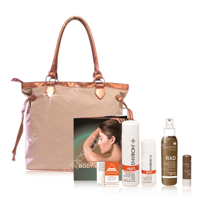 Environ Zestaw AVST &amp; RAD + TORBA PROMOCJA ZESTAW produktów AVST i RAD + Torba GRATIS 200 ml, 120 ml, 100 ml, 3,4 g