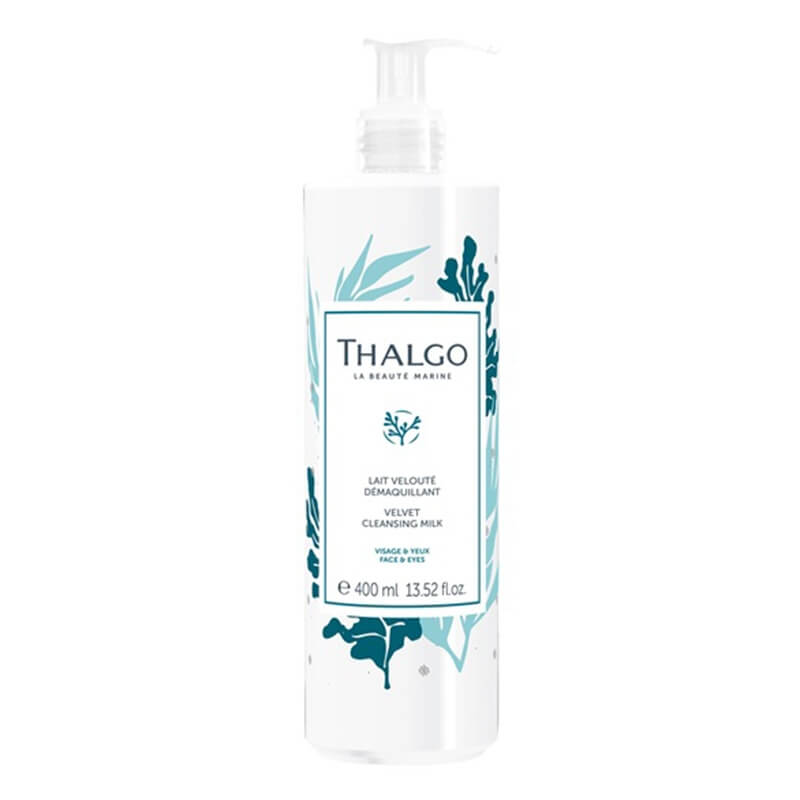 Thalgo Velvet Cleansing Milk Aksamitne mleczko do demakijażu – twarz i oczy 400 ml