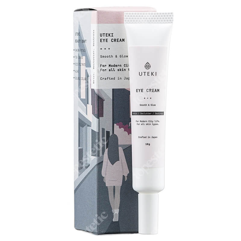 Uteki Uteki Eye Cream Delikatny krem przeciwstarzeniowy pod oczy 10 g