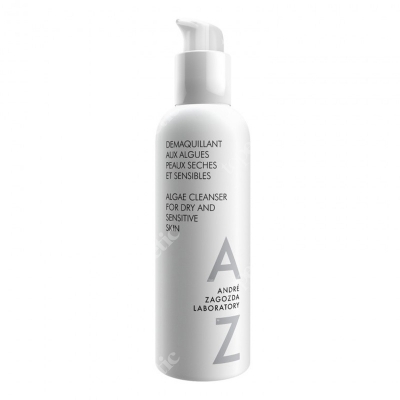 Andre Zagozda Algae Cleanser For Dry And Sensitive Skin Łagodzące mleczko z algami do demakijażu i głębokiego oczyszczania 200 ml